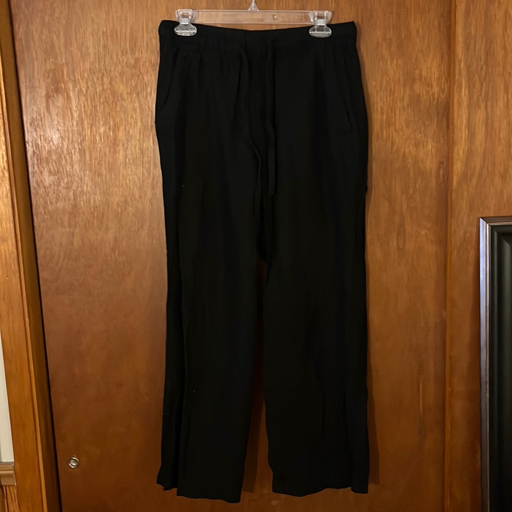 Linen wide legged pant - size small